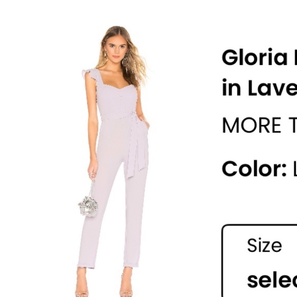 REVOLVE-Superdown Lavender Jumpsuit- REVOLVE
